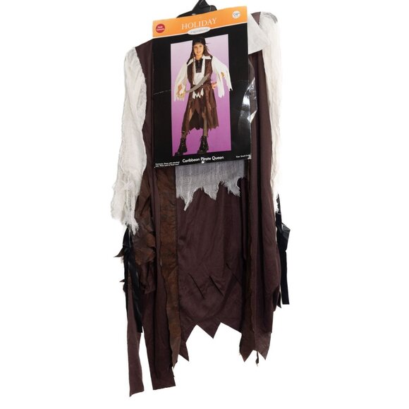 Child Caribbean Pirate Queen Costume Size S Holiday Inspirations - Picture 1 of 8